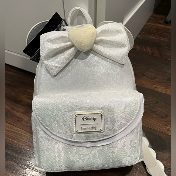 Disney Loungefly Minnie Mouse Wedding Mini Backpack main image 7